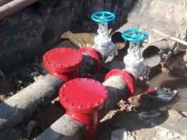 華泰熱電帶壓封堵加裝閥門順利完成！